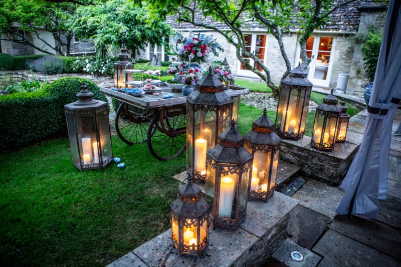 Evening lanterns