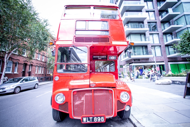 London route master bus