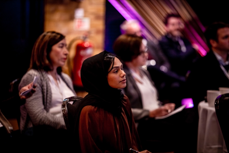 Audience at panel event