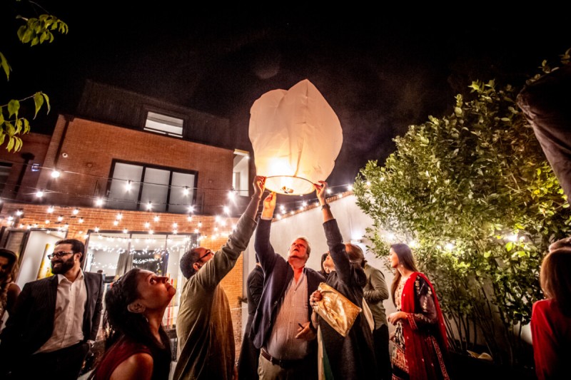 Releasing the lantern