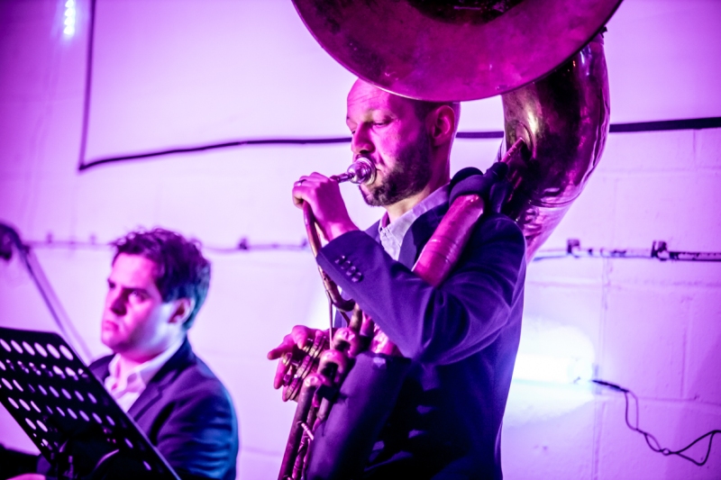 Tuba player