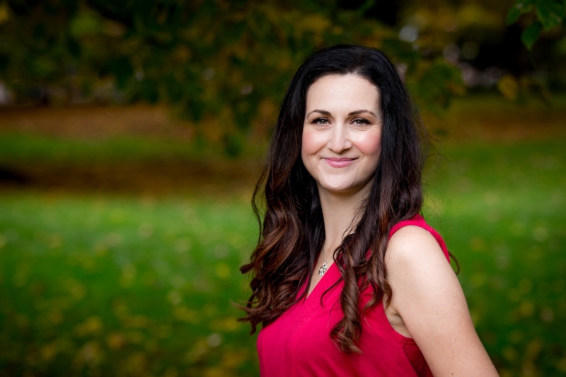 Outdoor lifestyle portrait