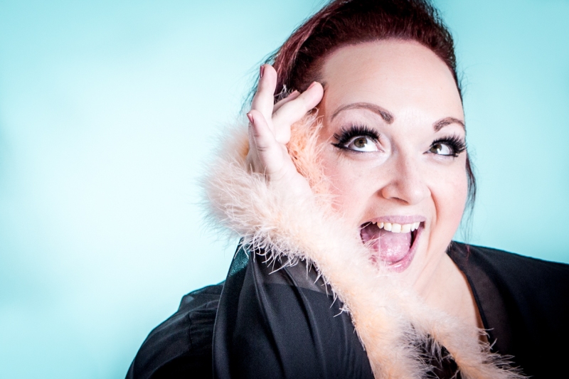 International opera singer portrait