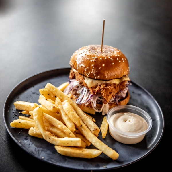 Burger and Fries