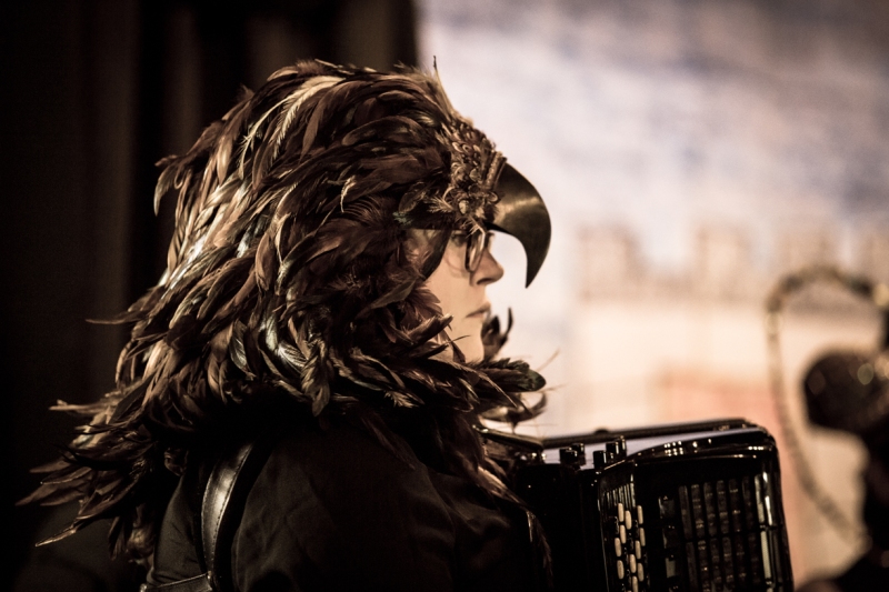 Accordian player